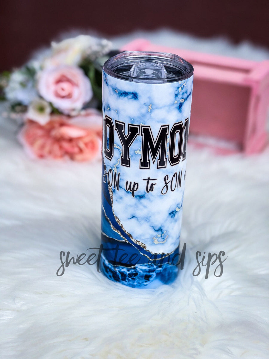 I Am A Lucky Son Unbreakable - Mother's Day Gift - Perfect for the ultimate  momma's boy! - royal blue 20oz Tumbler Design PNG and JPG ONLY